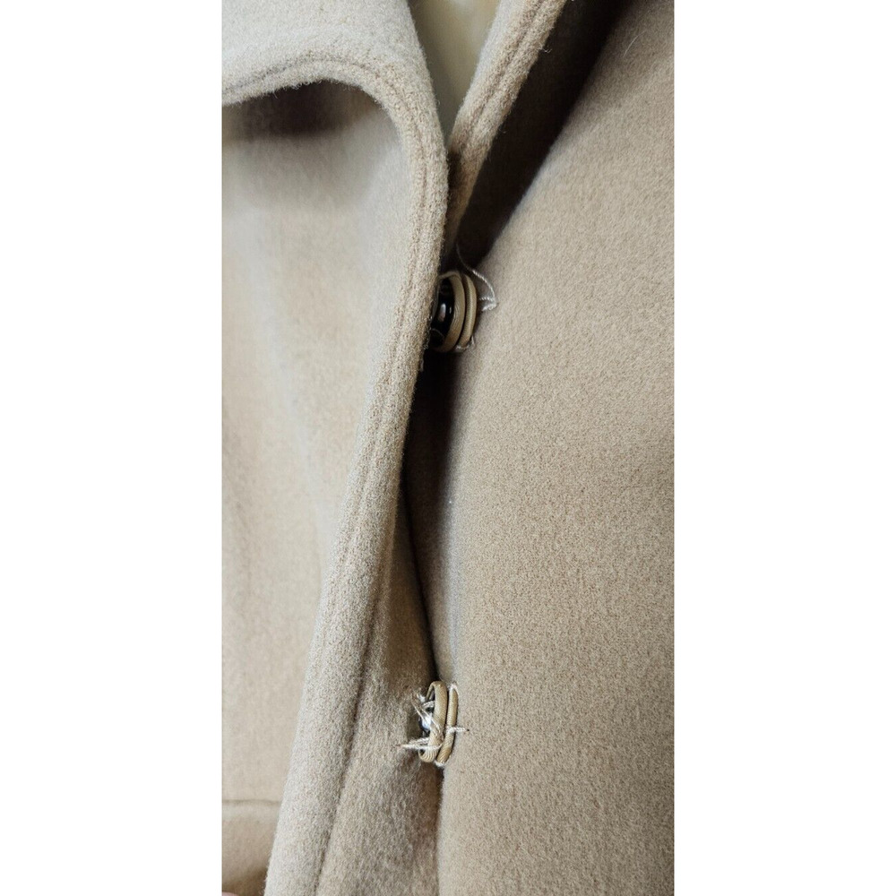 Nine West Camel Brown Wool Blend Pea Coat - Picture 5 of 16